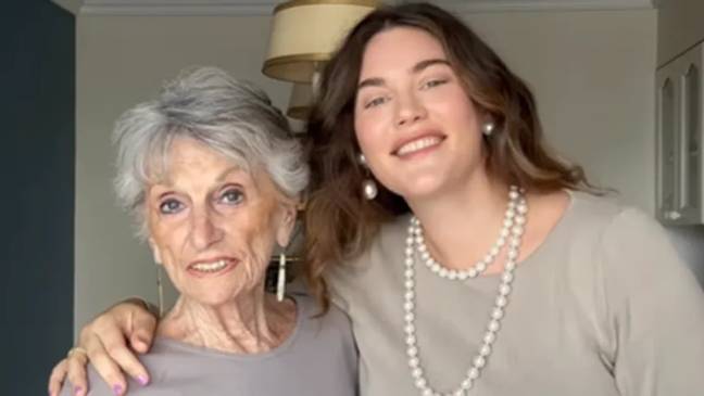 The grandmother and granddaughter have been filming together. Credit: Instagram/@ali_tate_cutler