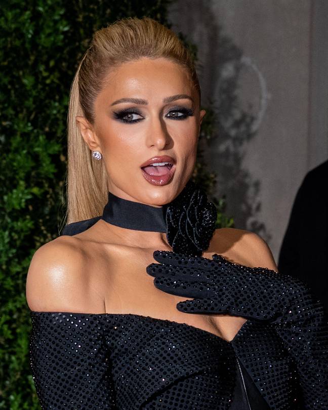 Fans were shocked by the colour of Paris Hilton's eyes at the Met Gala. Credit: Sipa US / Alamy Stock Photo