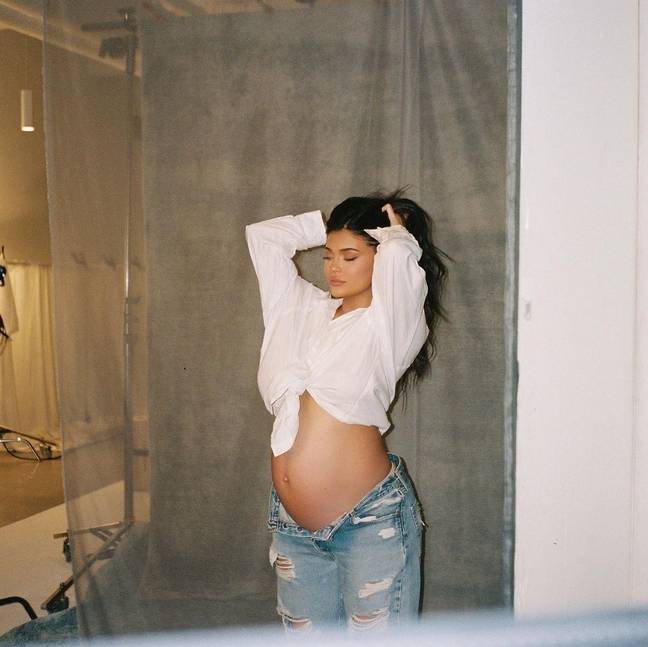 Kylie gave birth on 2/2/22 (Credit: @kyliejenner/Instagram)