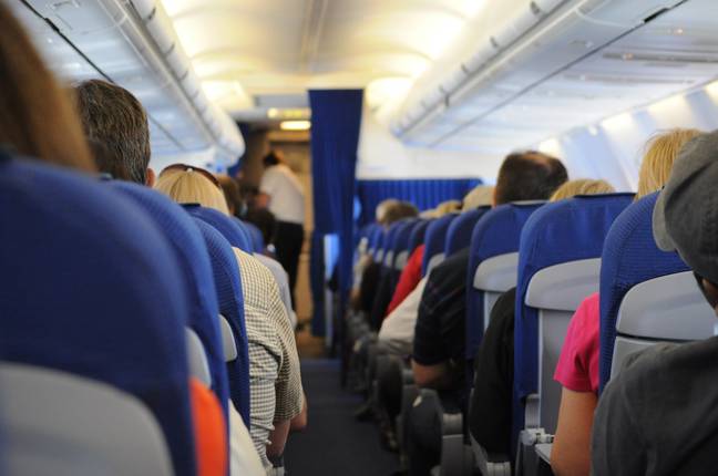 The mum and kids sit in economy seats. Credit: Pixabay