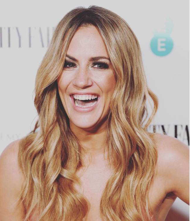 This is one of the final pictures Flack posted on socials (Credit: Instagram - carolineflack)