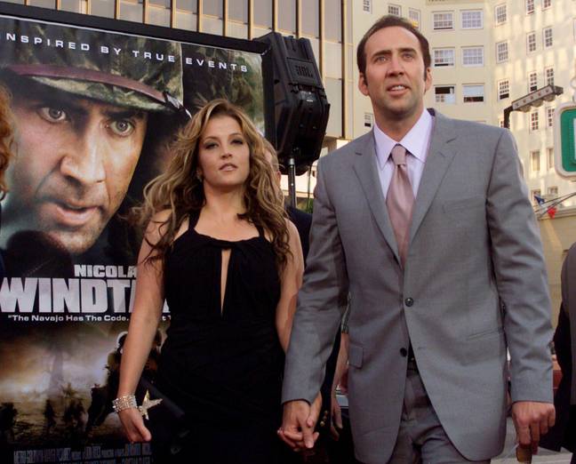 Nicolas Cage and Lisa Marie Presley were married for two years. Credit: REUTERS / Alamy Stock Photo