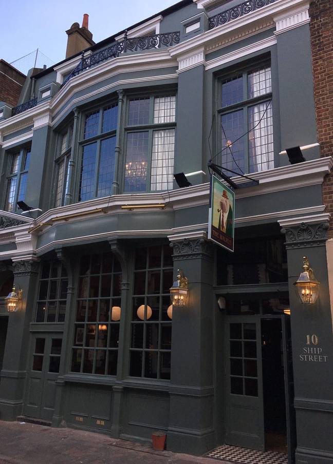 The Walrus Pub is in Brighton (Credit: Kennedy)