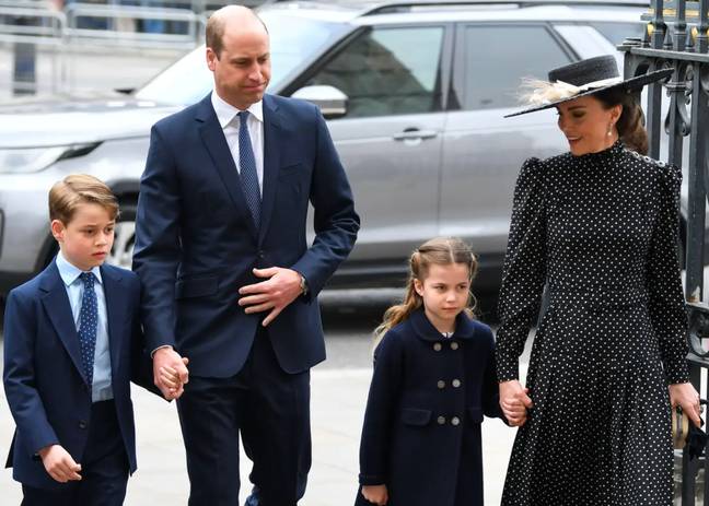 George is second in line to the throne, while Charlotte is third. Credit: REUTERS/Alamy Stock Photo