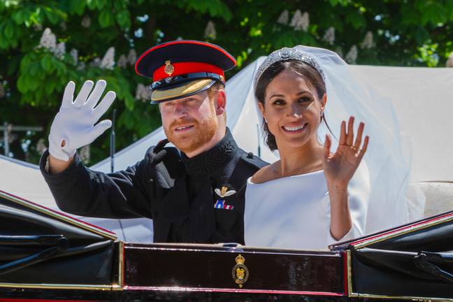 Prince Harry and Meghan Markle were involved in a 'near catastrophic car chase' on Tuesday (16 May). Credit: Andy Myatt / Alamy Stock Photo