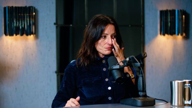 Davina McCall revealed that she took cocaine with her mum when she was 15. Credit: The Diary of a CEO Podcast