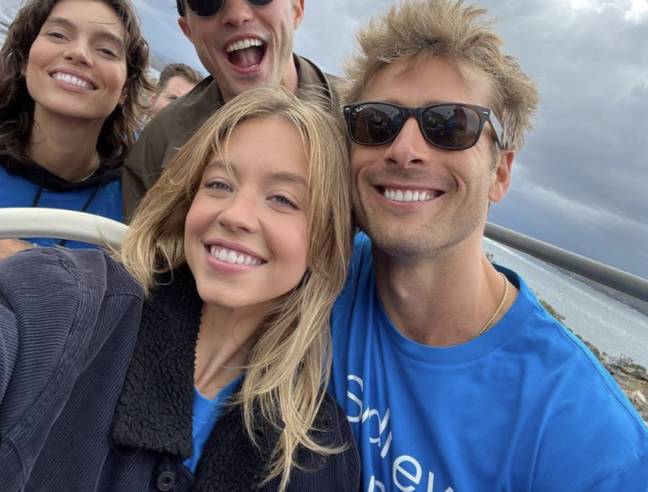 Sydney Sweeney and Glen Powell are starring in a film in Australia together. Credit: @sydney_sweeney/Instagram