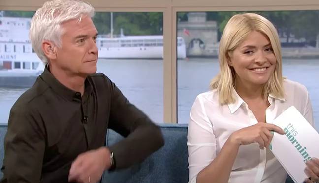 Phillip Schofield issued a statement about the rumours yesterday. Credit: ITV