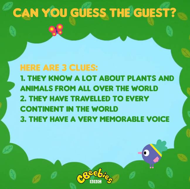 CBeebies posted some clues (Credit: BBC)