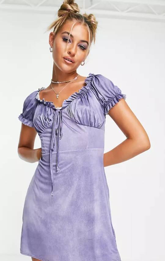 Is there anything more nostalgic than a babydoll dress? (Credit: ASOS)