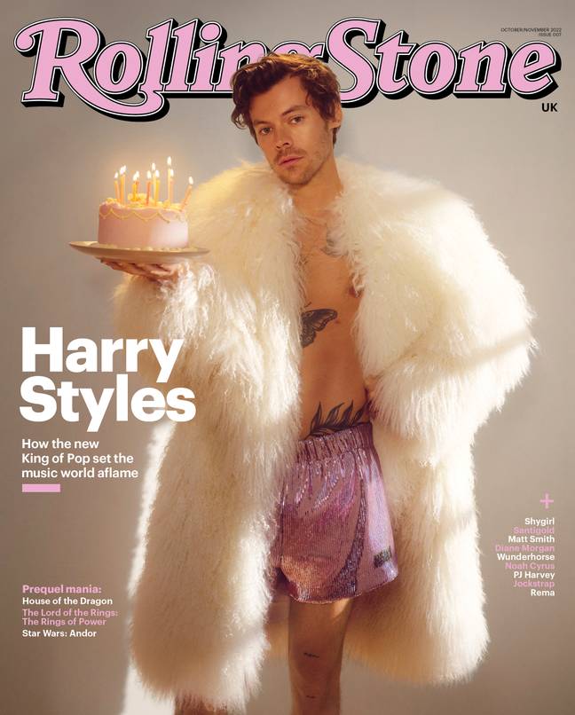 Rolling Stone proclaimed Harry Styles the 'new King of Pop'. Credit: Rolling Stone