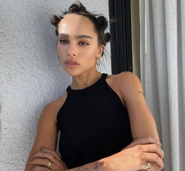 Zoë Kravitz has recently made waves in her role of Catwoman in The Batman. Credit: @zoeisabellakravitz / Instagram