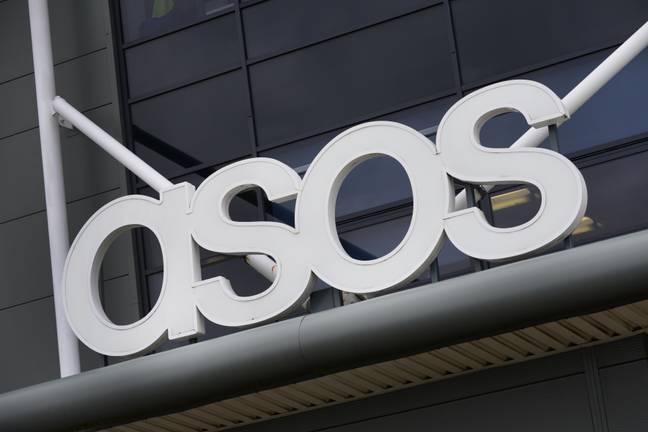 ASOS does actually stand for something and people are losing their minds when they find out. Credit: Scott Bairstow/Alamy Stock Photo