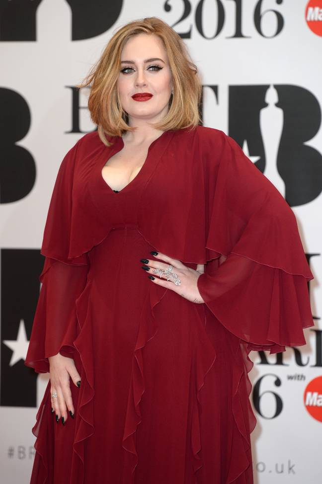 Adele said she didn't want to look like women in magazines (Credit: PA Images)