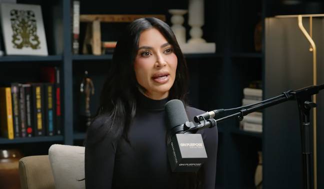 Kardashian discussed her love life on the latest episode of the On Purpose with Jay Shetty podcast. Credit: YouTube/On Purpose with Jay Shetty