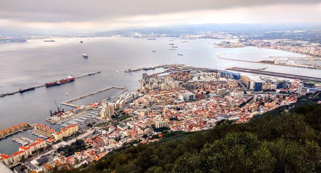 Linda was travelling from Gibraltar, a British Overseas Territory near Spain. [Credit: Unsplash]