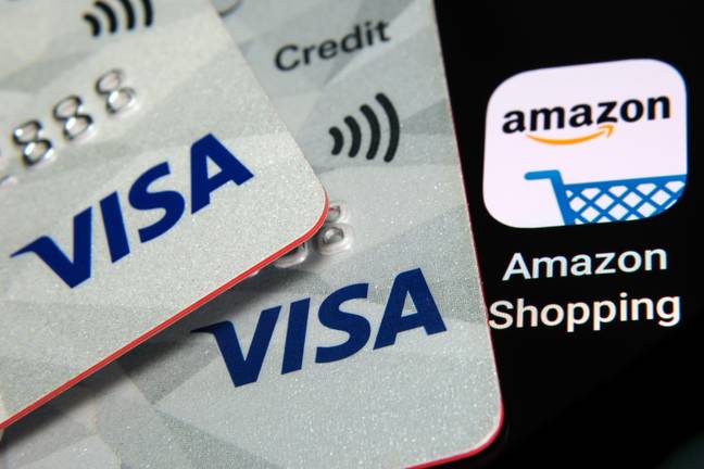 Visa and Amazon have locked heads, leading Amazon to make this decision due to soaring charges (Credit: Alamy)