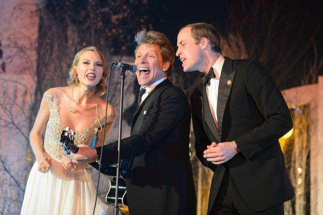 Prince William recalled an event for homeless charity Centrepoint with Taylor Swift and Jon Bon Jovi (Credit: Alamy)