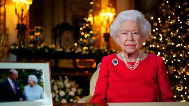 The Queen's last Christmas Message in 2021. Credit: PA Images / Alamy Stock Photo.