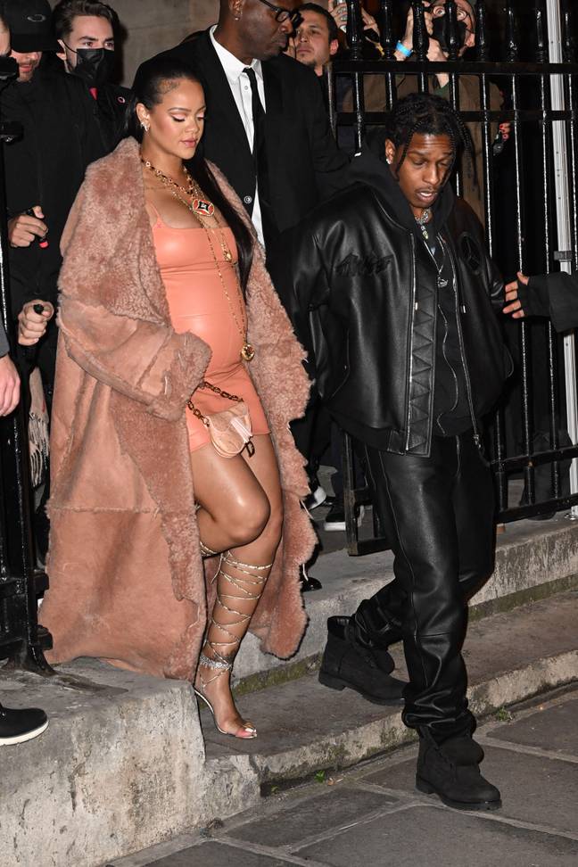 Whilst Rihanna has not announced when her and A$AP Rocky’s baby is due, many fans have speculated that her due date could be in May (Abaca Press / Alamy Stock Photo).