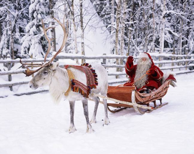 Santa Claus is coming to town... Credit: Avalon.red / Alamy Stock Photo