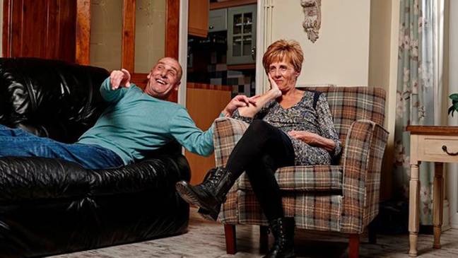Dave and Shirley are part of the cast of Gogglebox. (Credit: Channel 4)