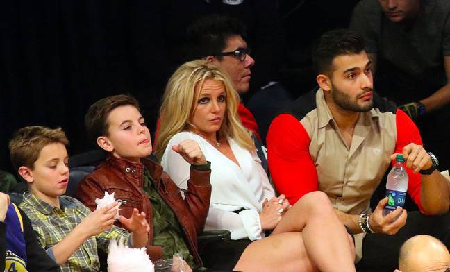 Britney has two sons from her previous marriage to Kevin Federline. (Credit: PA Images)