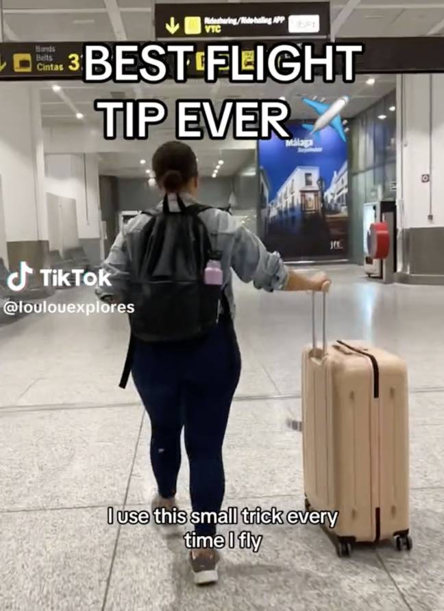 Woman's 'brilliant' iPhone trick for plane passengers is being called ...