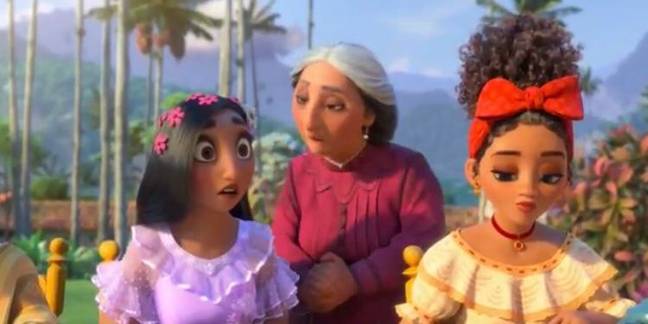 Dolores tells Isabela that Mariano wants five children (Credit: Disney)