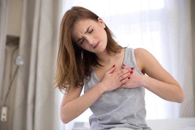 Heart Research UK are warning women about little-known heart attack symptoms. Credit: Siam Pukkato / Alamy Stock Photo.