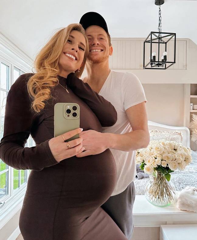 Stacey and Joe are expecting a baby girl. Credit: Instagram/@staceysolomon