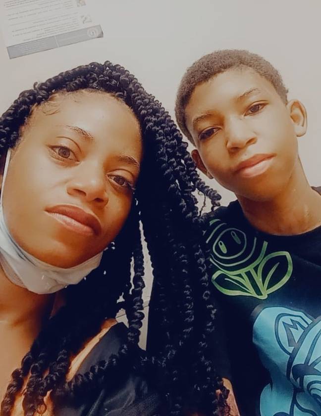 A mum is warning people to be careful of copying social media trends after her son was left with serious injures. Credit: Kennedy News and Media