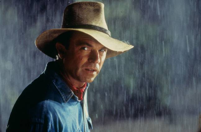 Sam Neill is most famous for playing Alan Grant. Credit: Moviestore Collection Ltd / Alamy Stock Photo