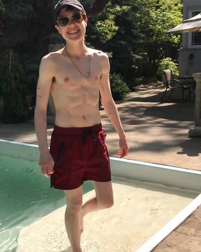 Fans of the star shared their support after he revealed a topless photo following gender confirmation surgery. Credit: @elliotpage / Instagram.