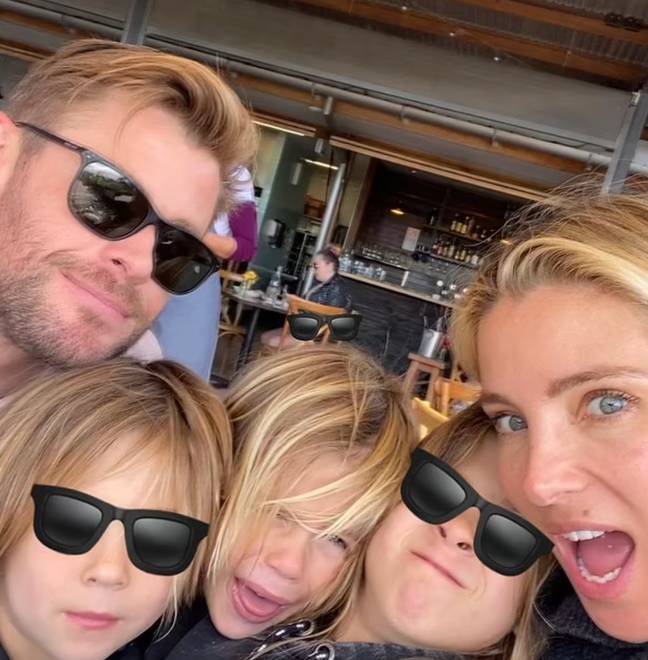 The parents were called out after pushing their son's head into a cake. Credit: Instagram/@elsapataky