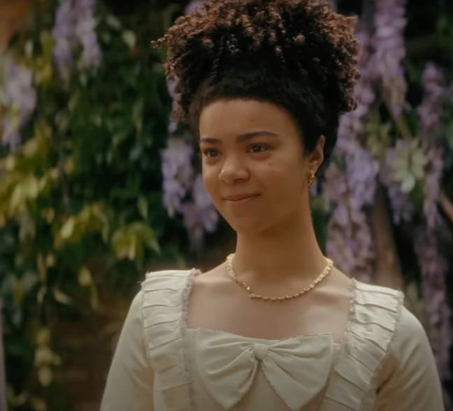 The series follows the journey of a young Queen Charlotte's marriage to King George, which 'sparked both a great love story and a societal shift'. Credit: Netflix