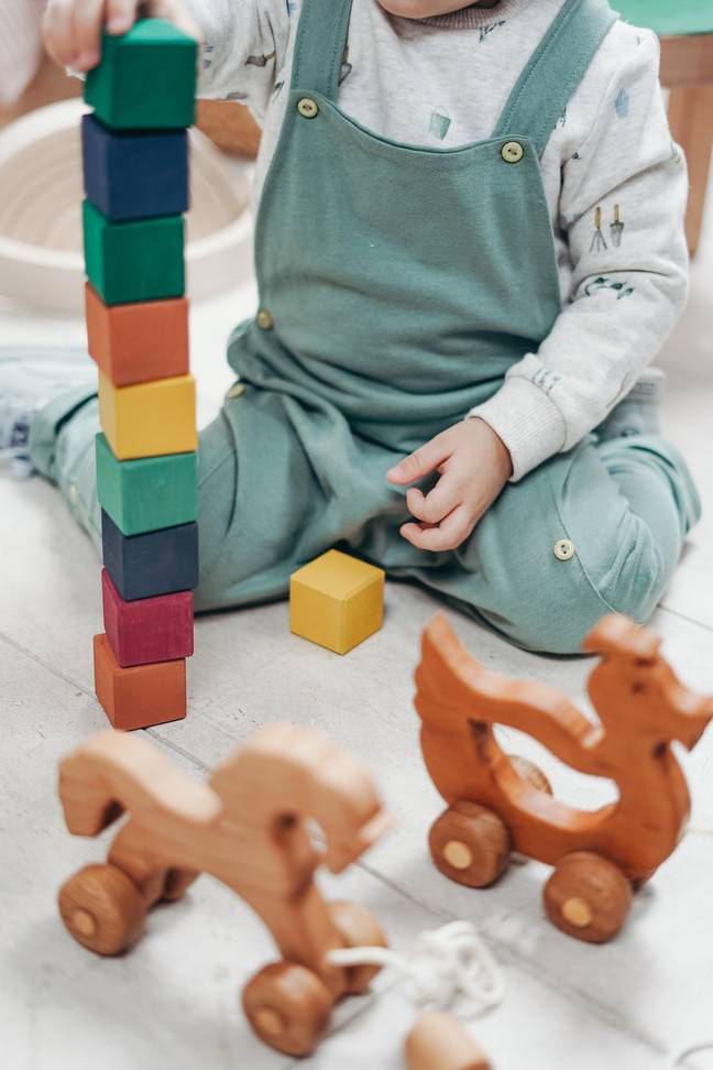 Normally, the mum doesn't have a problem with her child's tutor, Sasha, who expects daycare students to clear away their toys before they leave. Credit: Pexels