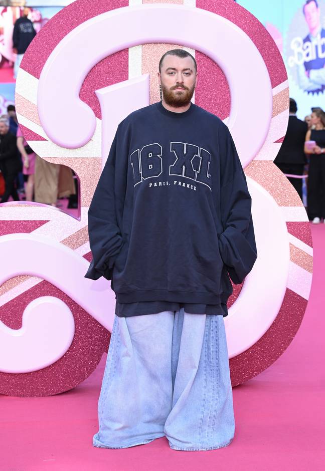 Sam Smith fans share 'meaning' behind baggy outfit at Barbie London ...