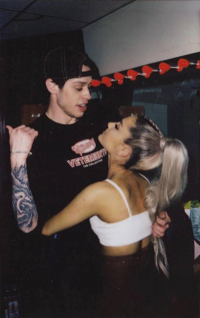 Pete Davidson and Ariana Grande used to date. Credit: petedavidson/Instagram