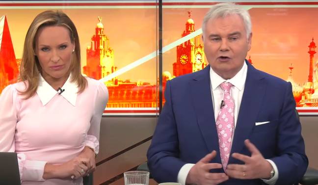 Eamonn Holmes insisted Schofield has been sacked, though ITV has denied this claim. Credit: GB News