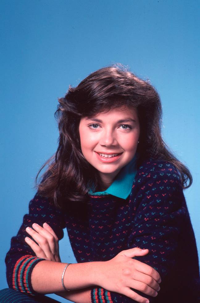 Justine Bateman in 1983 when she starred in Family Ties. Credit:  PictureLux / The Hollywood Archive / Alamy Stock Photo