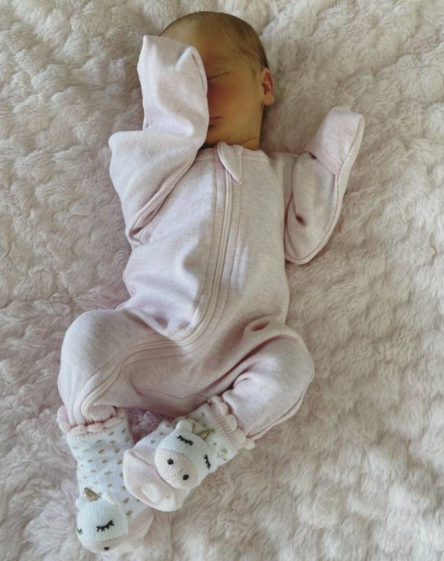 Rebel Wilson's baby girl Royce Lillian. Credit: Instagram/@rebelwilson