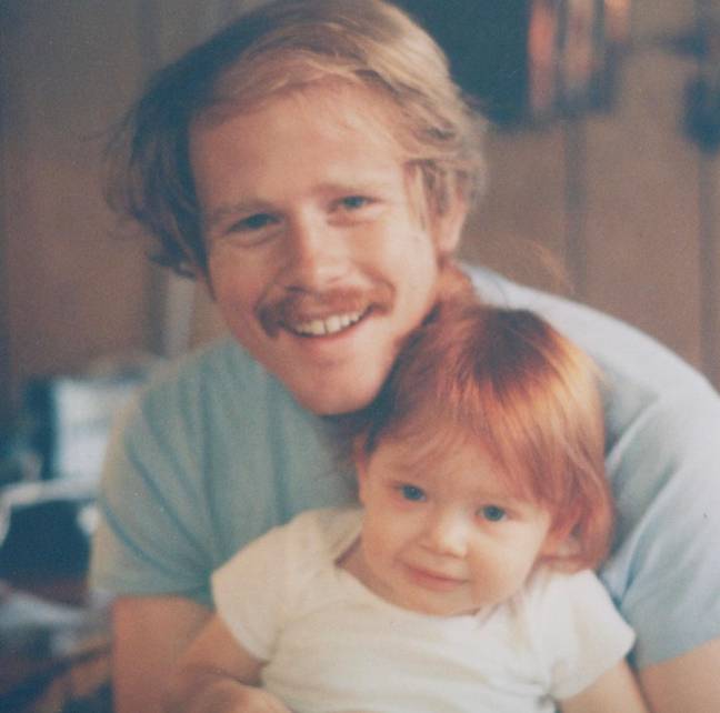 Bryce Dallas Howard with her famous dad Ron Howard. Credit: @brycedhoward/Instagram