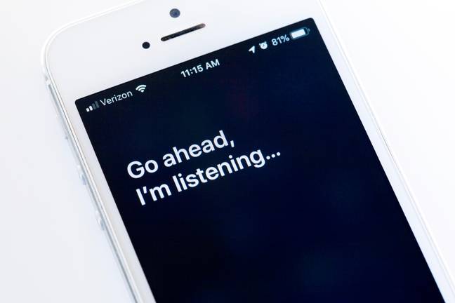 Siri is on every iPhone in the world. Credit: B Christopher/Alamy Stock Photo