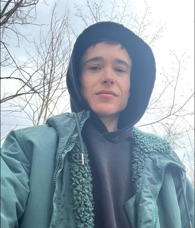 Elliot Page came out as a transgender man in 2020. Credit: Instagram/ @elliotpage
