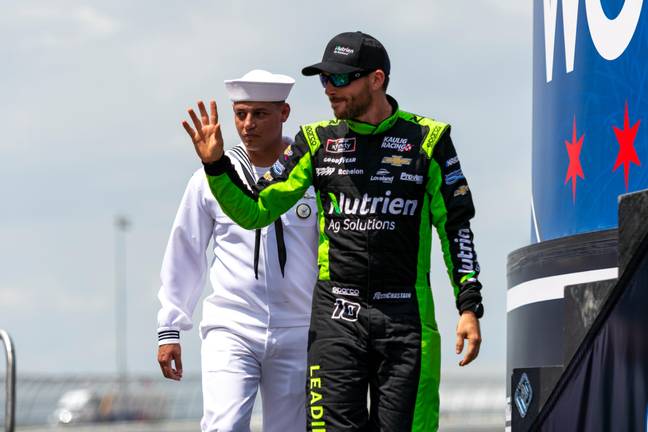 Ross Chastain pulled off what’s being billed as the greatest overtake in NASCAR's history. Credit: Dawid Swierczek/Alamy Stock Photo