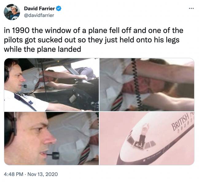 The shocking story from over 30 years ago has been going viral on Twitter. Credit: Twitter / @davidfarrier