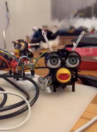 Jessica Card's Furby talks about a secret plot for world domination. Credit: Twitter/@jessicard