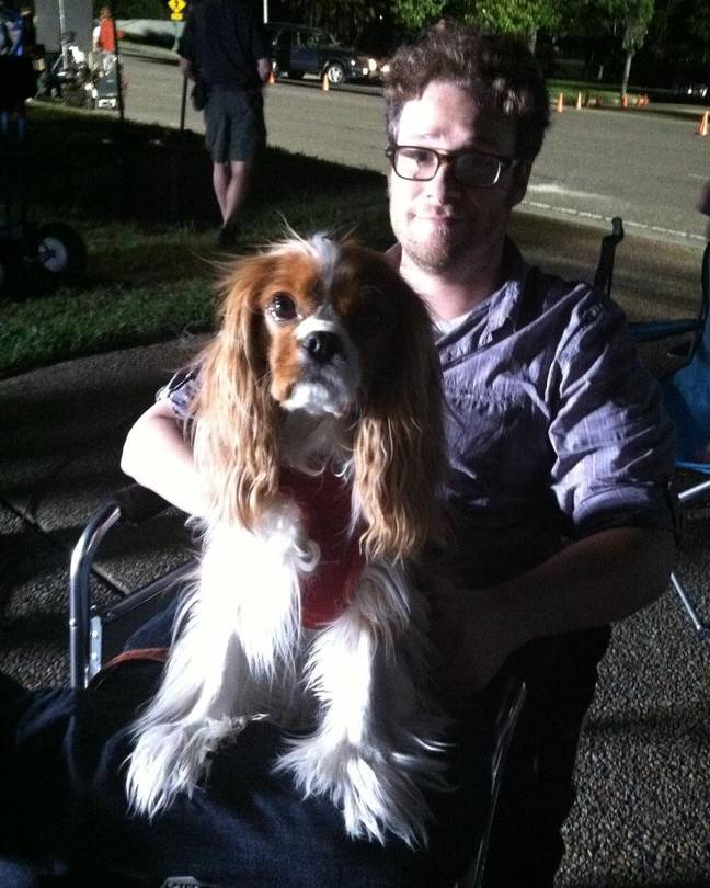 Seth Rogen Honors Beloved Late Dog Zelda with Heartfelt Tattoo Tribute 7 Seth Rogen and Cavalier King Charles Spaniel Zelda. Credit: Instagram/@sethrogen