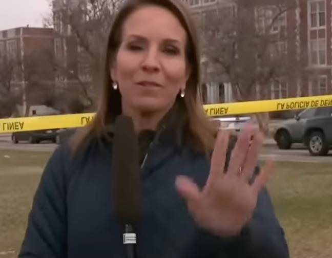 Alicia Acuña apologized for the interruption to the broadcast. Credit: Fox News